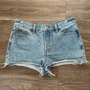 Old Navy OG Short High Rise Distressed Cut-Off Shorts Size 12